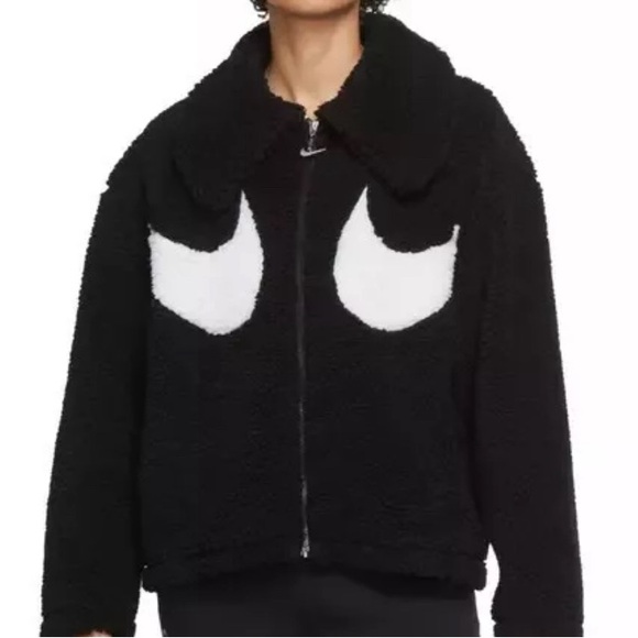 Nike Jackets & Coats Nike Swoosh Sherpa Full Zip Sportswear Jacket